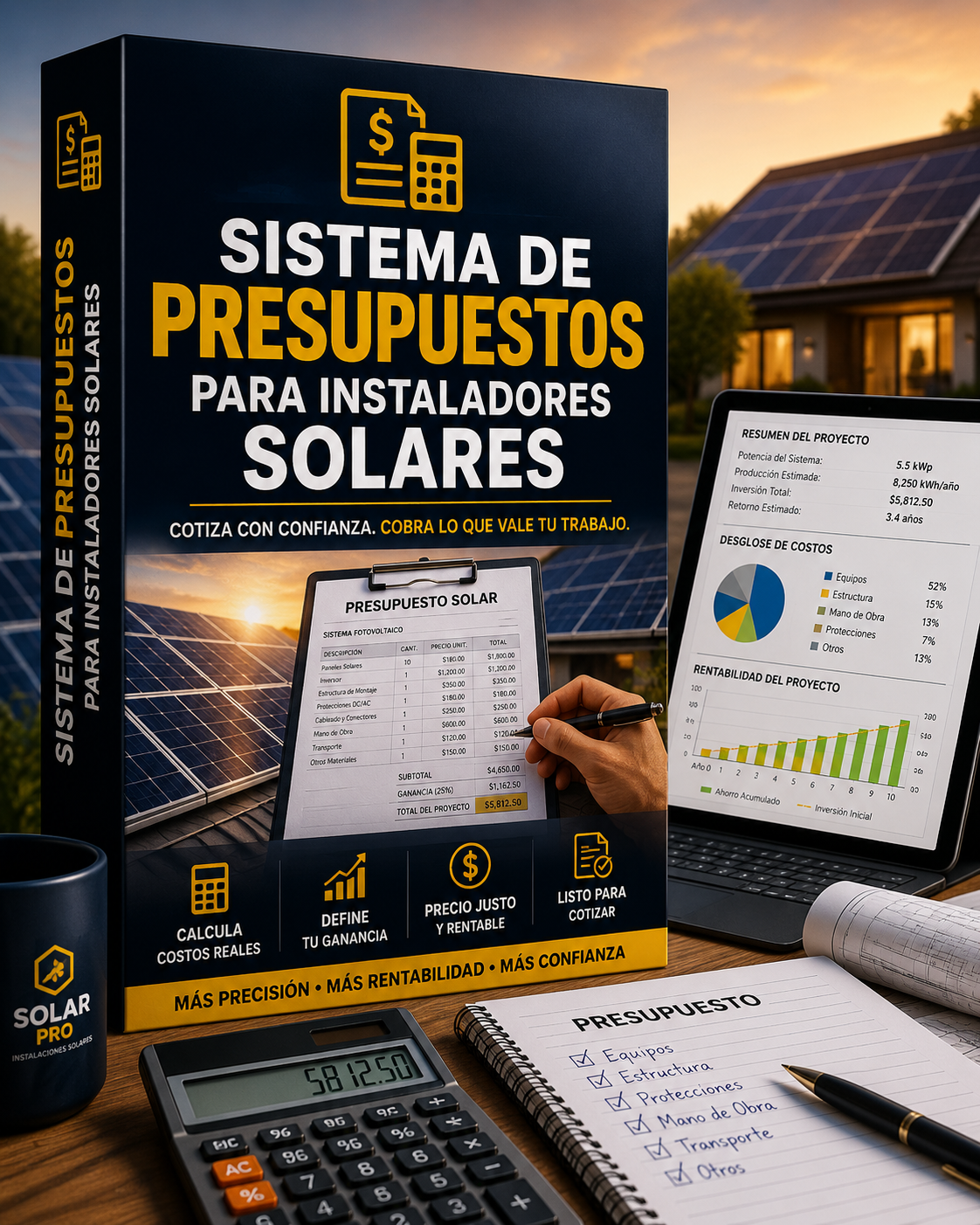 📐 Sistema de Presupuestos para Instaladores Solares
