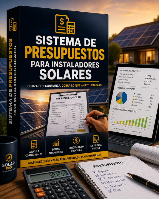 📐 Sistema de Presupuestos para Instaladores Solares