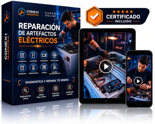 Curso de Reparación de Electrodomésticos™ — De Cero a Técnico Profesional